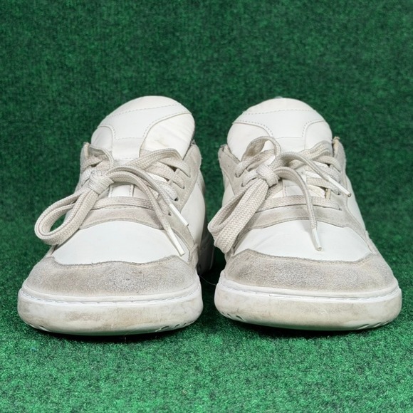 Barebarics Urban Barefoot Sneakers Womens 5 White Grey Leather Suede EU 36 - Picture 4 of 9